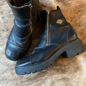 Genuine harley davidson boots 8.5 womens